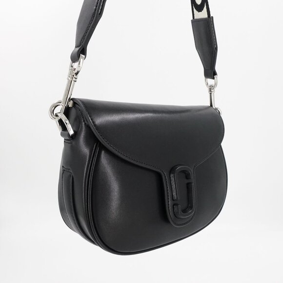 Marc Jacobs Women's The J Marc Classic Saddle Crossbody Bag Black OS - Picture 7 of 16